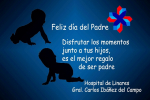 Feliz Día del Padre le desea el Hospital de Linares