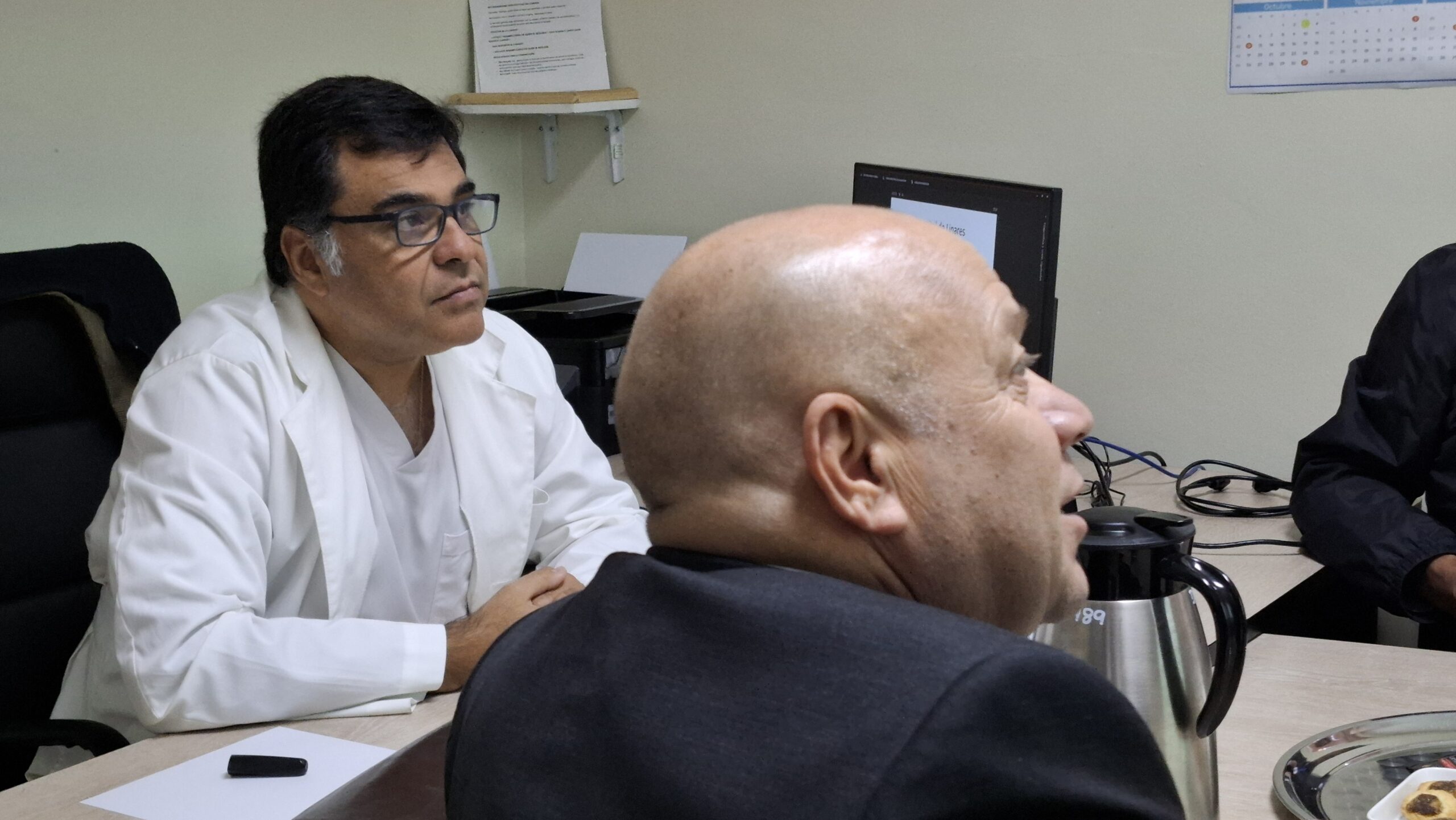 Delegado Presidencial Provincial realizó visita protocolar al Director del Hospital de Linares