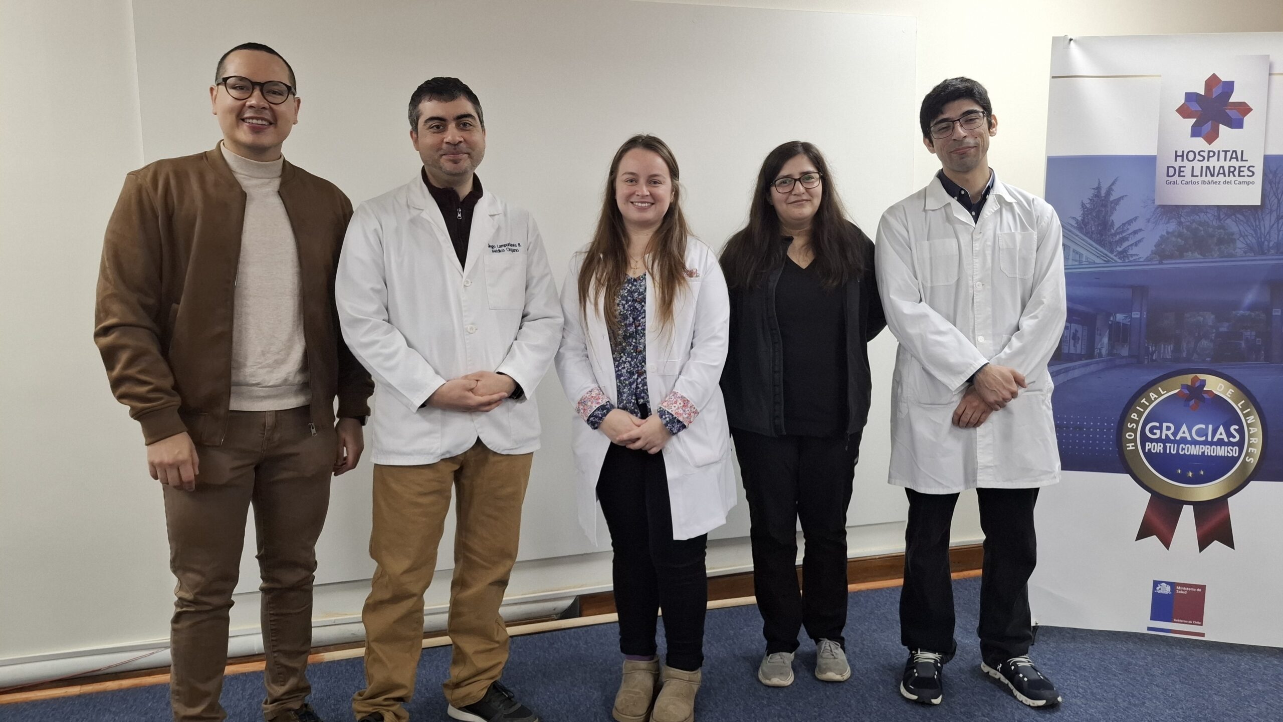 Hospital de Linares da la bienvenida a 6 nuevos Médicos Especialistas en etapa PAO