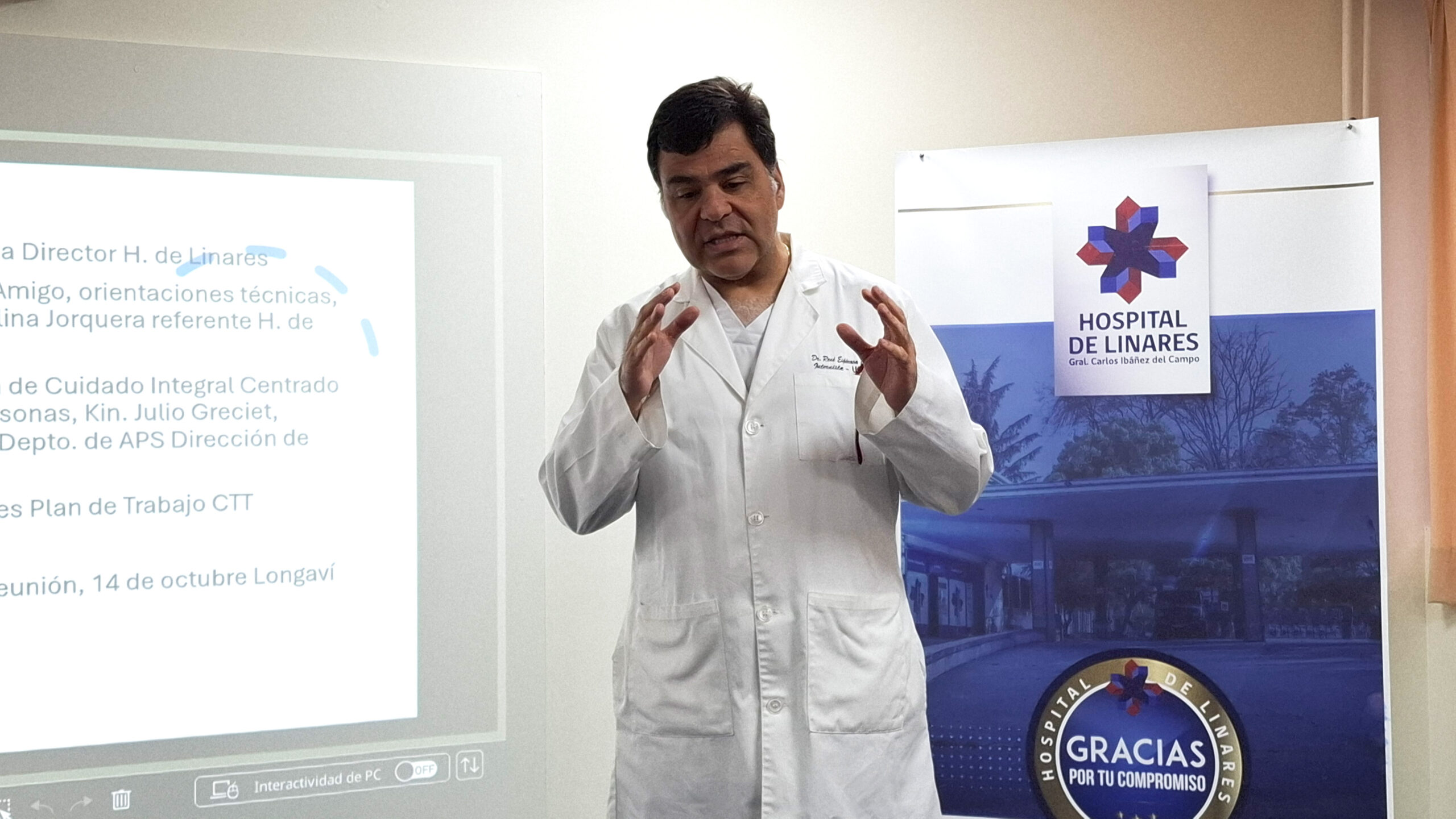 Hospital de Linares fue anfitrión del tercer encuentro del Comité de Trabajo Territorial de la Provincia de Linares
