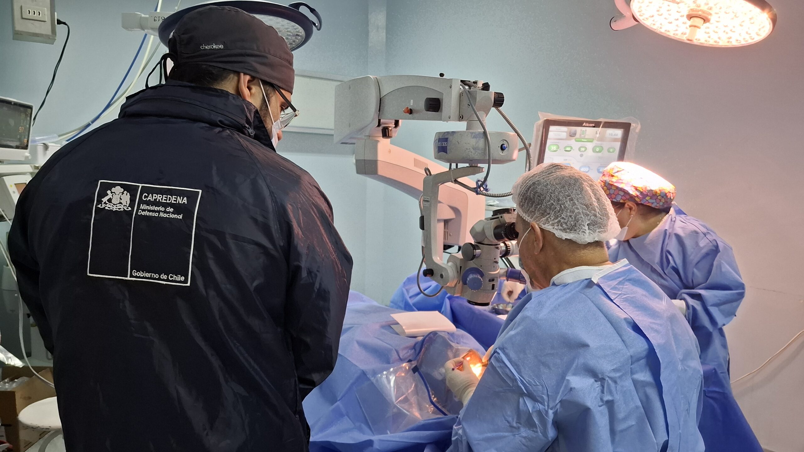 100 pacientes fueron beneficiados en operativo oftalmológico en convenio con CAPREDENA y SSMaule