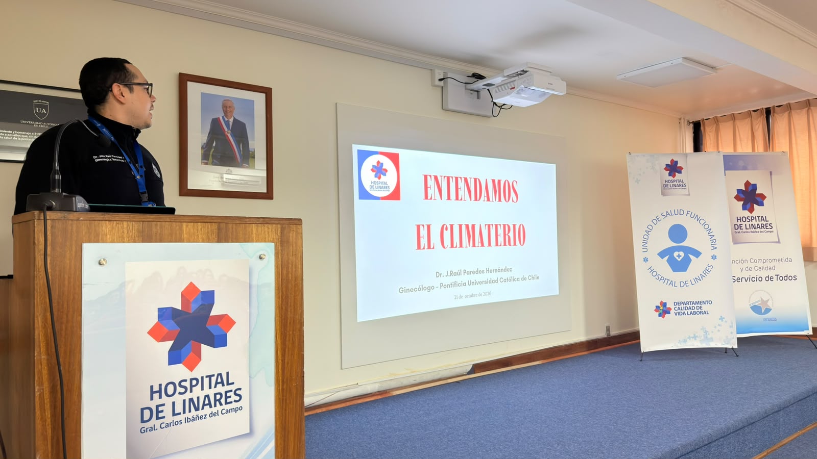 Hospital de Linares promueve el autocuidado y el bienestar femenino a través de jornada educativa sobre el climaterio